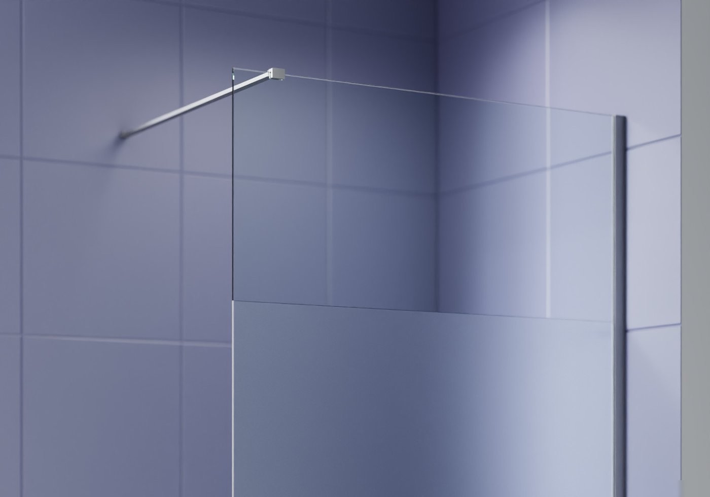 Душевая стенка Aquatek Walk in 140x200 AQ.WI.140.3GM