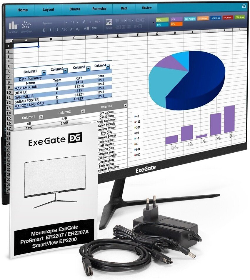 Монитор ExeGate ProSmart ER2207 EX300341RUS