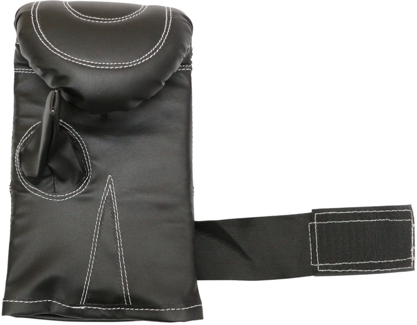 Тренировочные перчатки Rusco Sport к/з (L, черный)