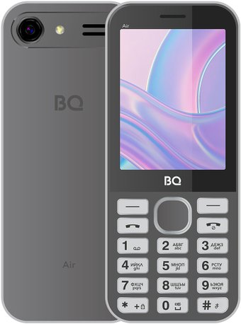 Кнопочный телефон BQ 2843 Air (темно-серый)