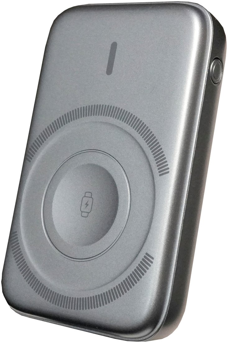 Внешний аккумулятор Roome MagDuo W75 5000mAh (серебристый)