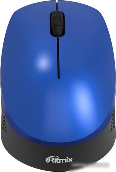 Мышь Ritmix RMW-502 (синий/черный)
