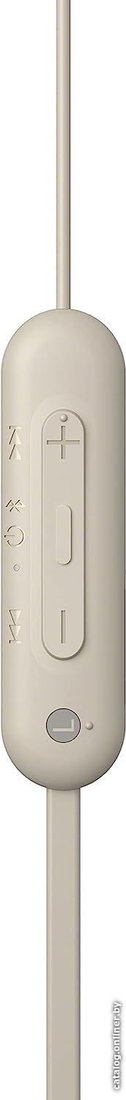 Наушники Sony WI-C100 (бежевый)