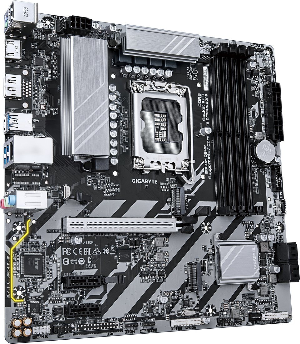 Материнская плата Gigabyte B860M D3HP