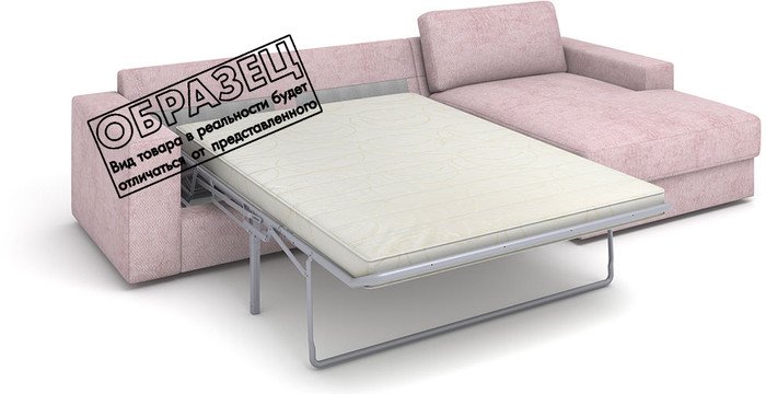 Угловой диван Rivalli Дискавери + оттоманка левая (Bravo Grey)
