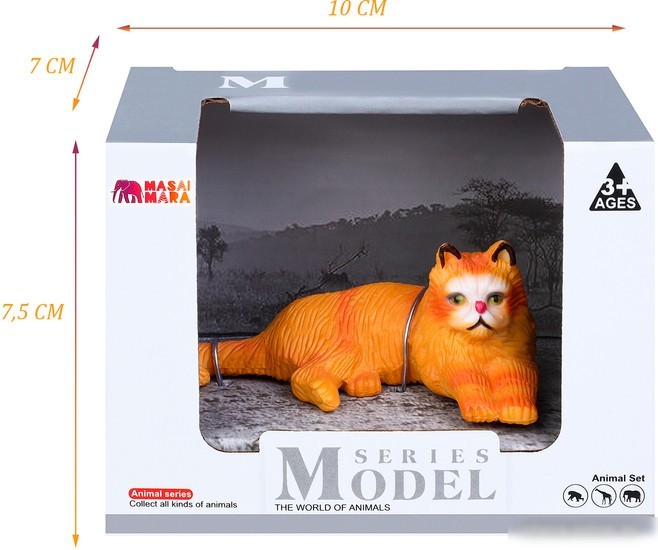 Фигурка Masai Mara На ферме. Кошка MM212-198