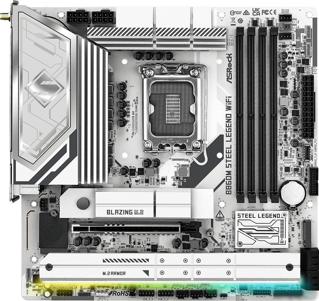 Материнская плата ASRock B860M Steel Legend WiFi