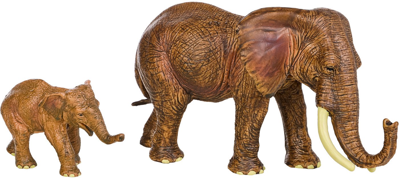 Набор фигурок Masai Mara Мир диких животных. Семья слонов MM211-205