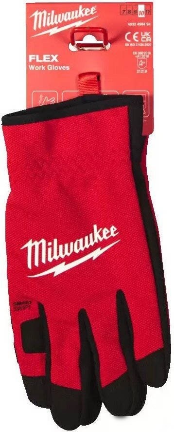 Текстильные перчатки Milwaukee Flex Work Gloves 9/L 4932498493
