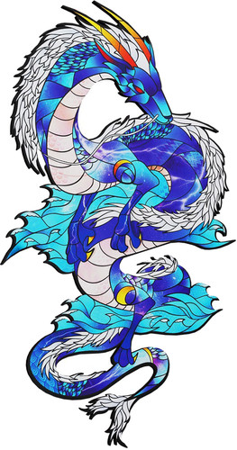 Пазл Sima-Land Spectral Dragon 9375730 (134 эл)