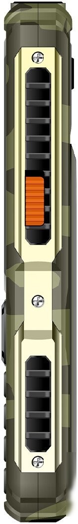 Кнопочный телефон BQ 2830L Tank Connect Max (камуфляж/золотистый)