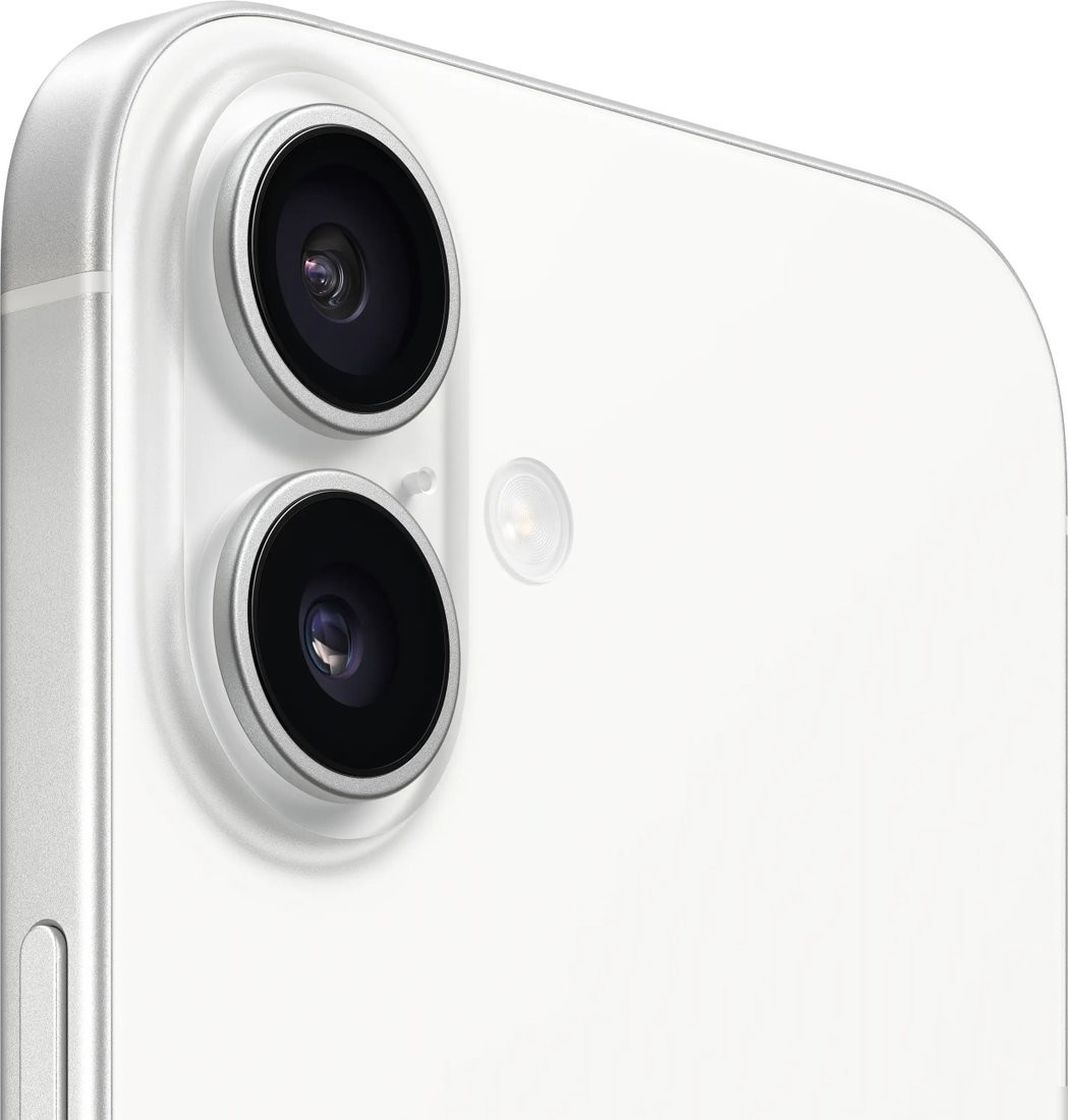 Телефон Apple iPhone 16 128GB (белый)