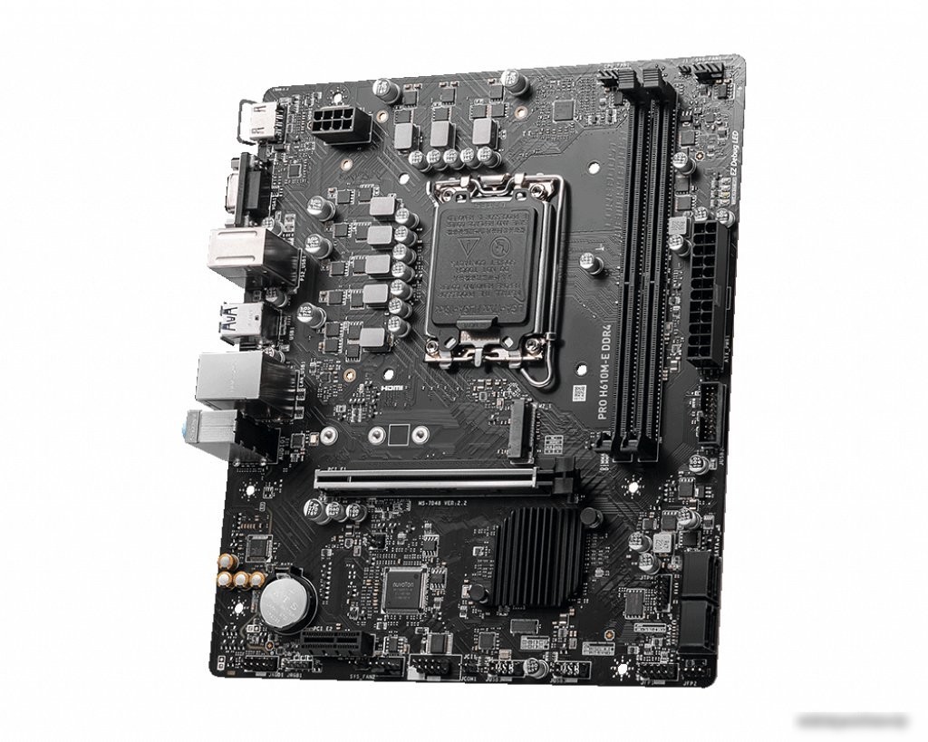 Материнская плата MSI PRO H610M-E DDR4