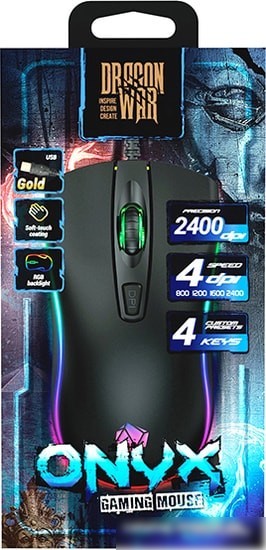 Игровая мышь QUMO Dragon War Onyx