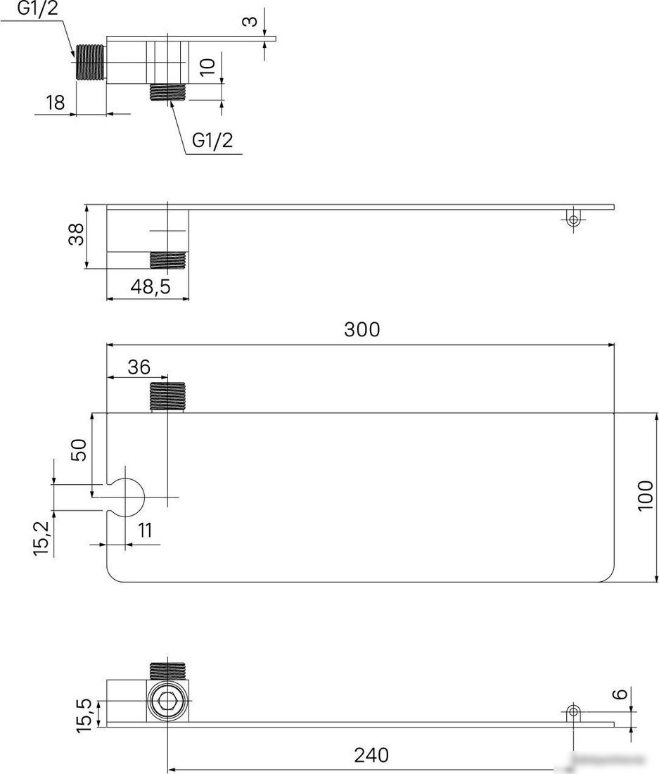 Шланговое подключение IDDIS Slide SLIAC00i62