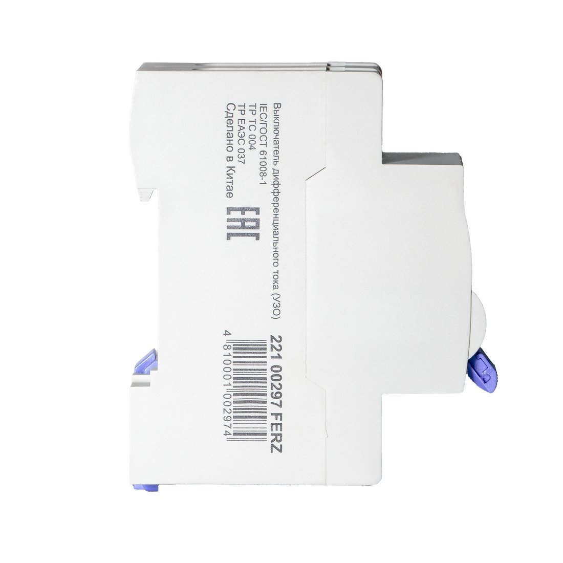 Устройство защитного отключения Dr.Ferz FMC-1P+N 40A 30mA 6kA A 2M 22100297FERZ