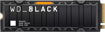 SSD WD Black SN850X NVMe Heatsink 2TB WDS200T2XHE