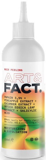 Пилинг Art&Fact Papain 3,5% + Pineapple Extract + Cucumber Extract 150 мл Пилинг Art&Fact Papain 3,5% + Pineapple Extract + Cucumber Extract 150 мл