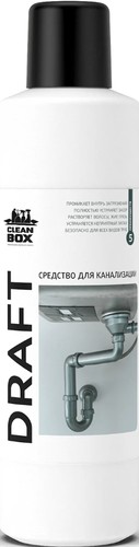 Средство для труб CleanBox Draft 1 л