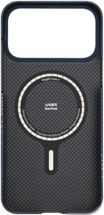 Чехол для телефона Pitaka Ultra-Slim для iPhone 17 Pro Max (MILKY WAY GALAXY)