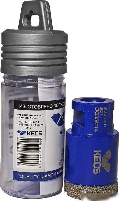 Коронка KEOS Pro 35мм DC35M14