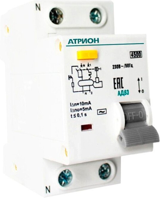 Выключатель автоматический Атрион VA4729-1-63C