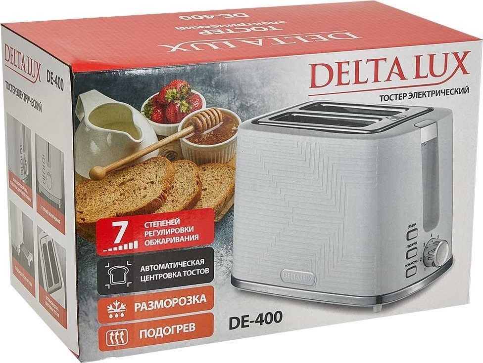 Тостер Delta LUX DE-400