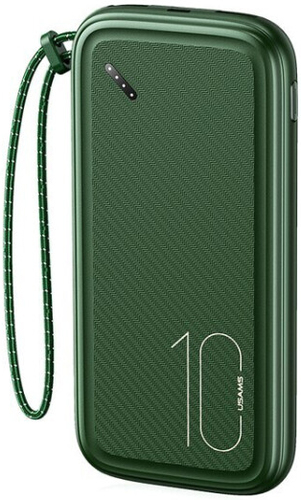 Внешний аккумулятор Usams US-CD150 PB56 10000mAh (зеленый)