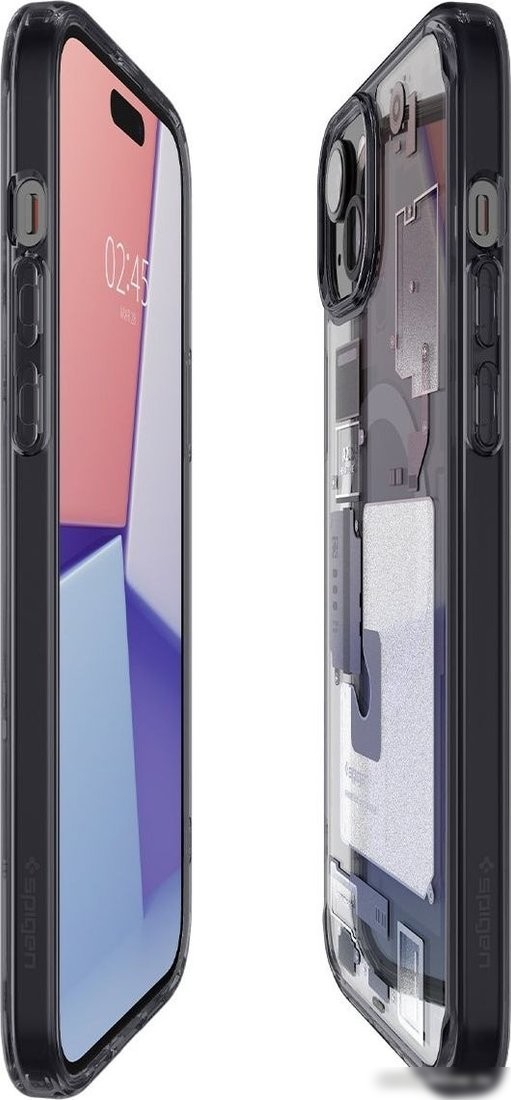 Чехол для телефона Spigen Ultra Hybrid Zero One (MagFit) для iPhone 15 ACS06806 (разноцветный)
