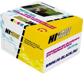 Фотобумага Hi-Black Hi-Image глянцевая 10x15, 230 г/м2, 500 л [A2124]