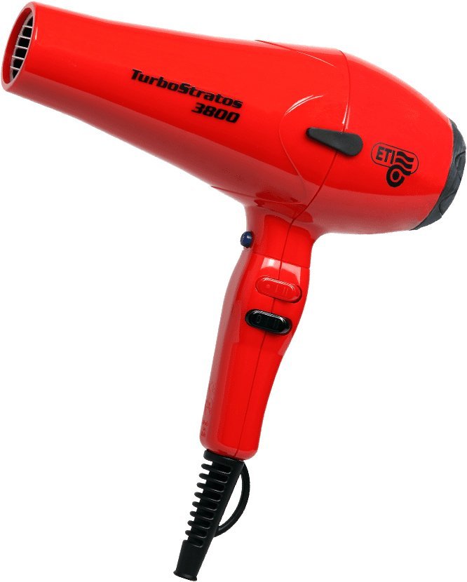 Фен ETI Turbo Stratos 3800 (красный)