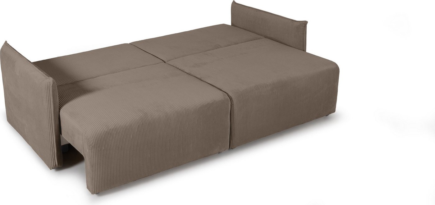 Диван Mio Tesoro Boxwel 418 Б-1.5ек-1.5ек-Б (коричневый 932)