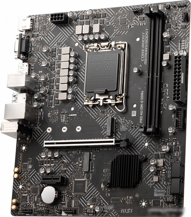 Материнская плата MSI PRO H610M-G DDR4