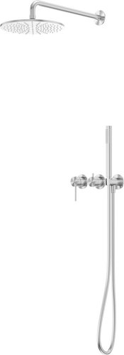 Душевая система Abber Wasser Kreis 316 AF8118BST (сталь брашированная)