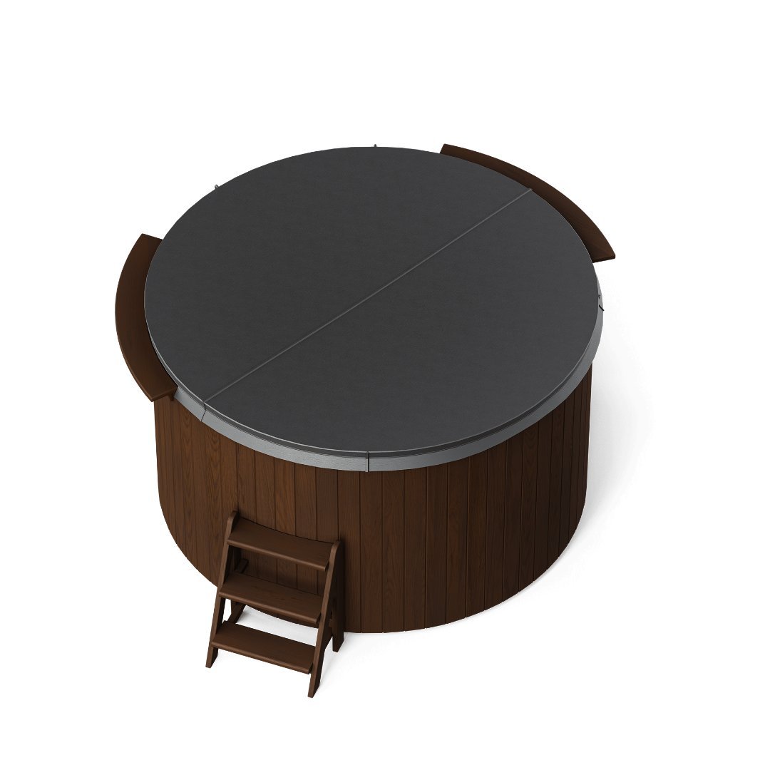 Купель PolarSpa Comfort термососна 195 Cold (темный)