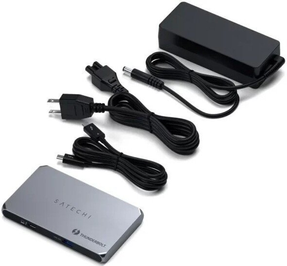 Док-станция Satechi Thunderbolt 4 Slim Hub ST-T4SHM-EU