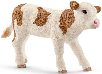 Фигурка Schleich Симментальский теленок 13802
