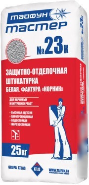 Декоративная штукатурка Тайфун МАСТЕР №23К Декоративная штукатурка Тайфун МАСТЕР №23К