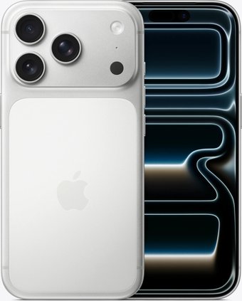 Телефон Apple iPhone 17 Pro Dual eSim 1TB (серебристый)