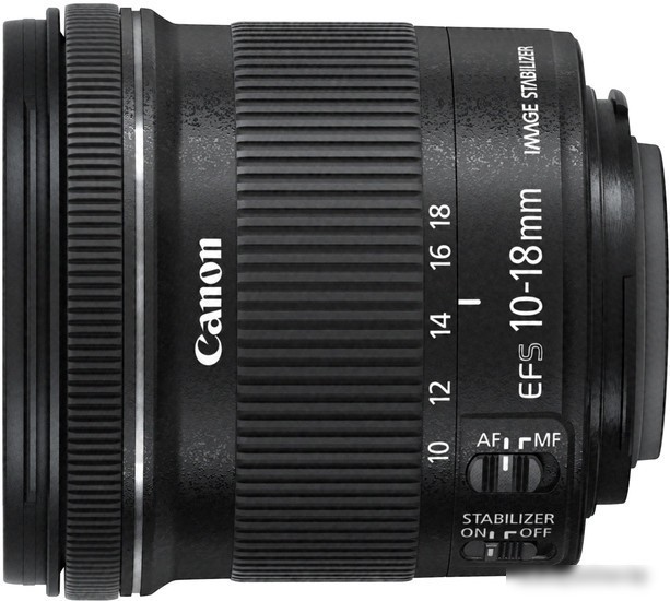 Объектив Canon EF-S 10-18mm f/4.5-5.6 IS STM