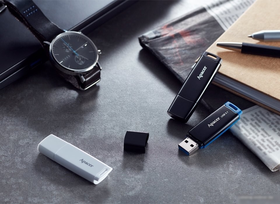 USB Flash Apacer AH336 64GB (черный)