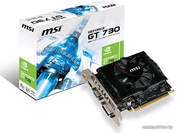 Видеокарта MSI GeForce GT 730 2GB DDR3 (N730-2GD3V2)