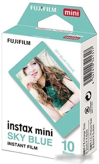 Картридж для моментальной фотографии Fujifilm Instax Mini Sky Blue (10 шт.)