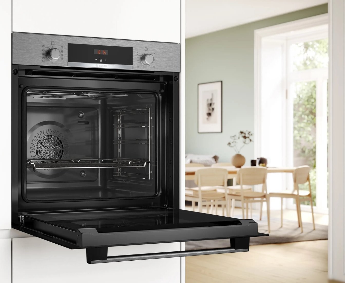 Электрический духовой шкаф Bosch Serie 4 HBA514BS3