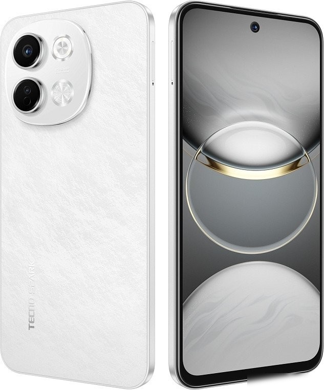 Телефон Tecno Spark 30 5G 6GB/128GB (белый)