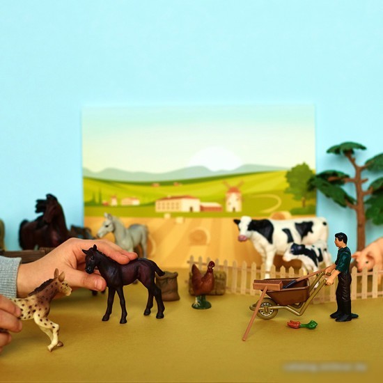 Игровой набор Masai Mara На ферме ММ205-061