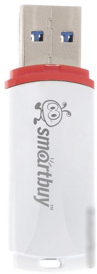 USB Flash Smart Buy Crown 8Gb White (SB8GBCRW-W)