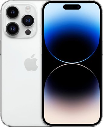 Телефон Apple iPhone 14 Pro 128GB (серебристый)