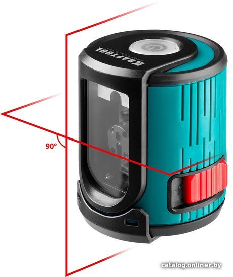 Лазерный нивелир KRAFTOOL CL-20 34700-4 (с держателем и штативом, кейс)