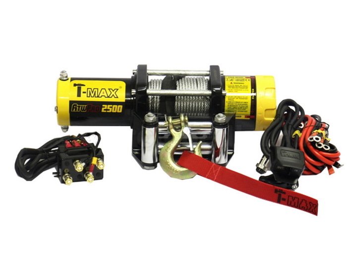 Лебёдка для автомобиля T-max ATW Pro 2500